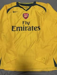 Arsenal アーセナル長袖ユニフォーム背番号14 ティエリ・アンリ - メルカリ