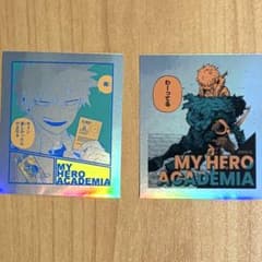 僕のヒーローアカデミア 爆豪勝己 緑谷出久 オーロラステッカー2枚セットのサムネイル