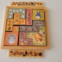 となりのトトロ 木製タイルパズルのサムネイル