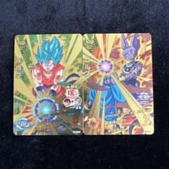 ドラゴンボールヒーローズ 孫悟空 ビルス GDDS-01 GDDS-02のサムネイル