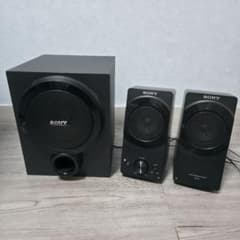 SONY SRS-D5 2.1ch PC&TVスピーカー アンプ内蔵 動作良好 - メルカリ