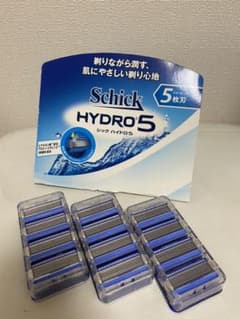 替刃12個シックハイドロ5シェーバーひげそりカミソリ髭剃り　替刃　バラ売りのサムネイル