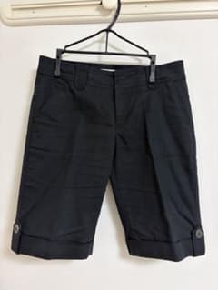 GARÇON deux ブラック ハーフパンツ ショートパンツのサムネイル