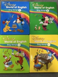 Disney World of English Sing Along 1-4 - メルカリ