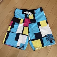 VOLCOM 30-inch Geometric Pattern Swimsuit Men's Swimwear Surf Shorts