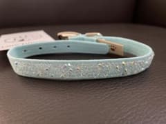 SUSAN LANCI スワロフスキー首輪　新品未使用品　ティファニーブルー m80240876586_1.jpg?1700705530