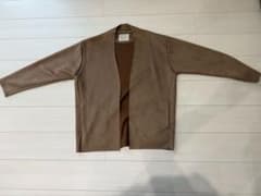 美品　ベイフロー クラフトスエードカーディガンのサムネイル