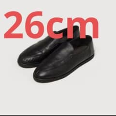新品 AURALEE 26SS SOFT LEATHER LOAFERS 黒 - メルカリ