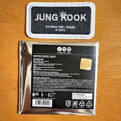 BTS アリラン JUNG KOOK ワッペンステッカーのサムネイル