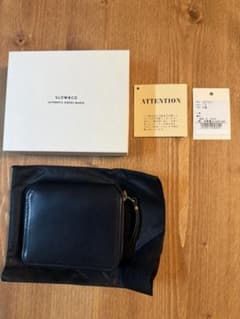 【美品】SLOW herbie mini round wallet ブラックのサムネイル