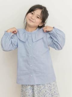 URBAN RESEARCH DOORS キッズ　襟付きシャツ　100のサムネイル
