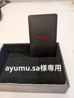 TUMI ALPHA SLG キーケース ブラックのサムネイル