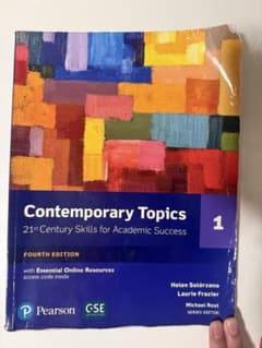 Contemporary Topics 1 第4版 英語学習参考書のサムネイル