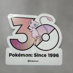 ミュウ】韓国限定 ポケモン 30周年記念 ランダムステッカー - メルカリ