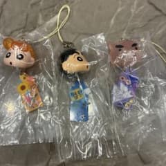 Crayon Shin-chan Wind Chime Mascot 3-Piece Set