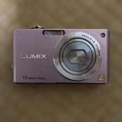 動作確認済 LUMIX 12メガピクセルデジタルカメラ ピンク DMC-FX40