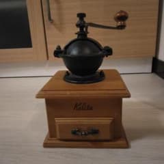 コーヒーミル　カリタ　木製　中古品のサムネイル