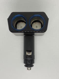 車載用 2連シガーソケット 増設アダプターのサムネイル