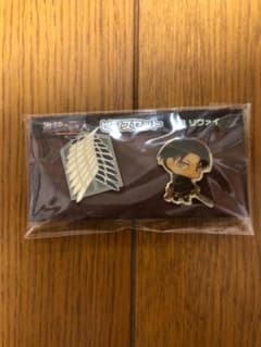 進撃の巨人　リヴァイ　ピンバッジのサムネイル