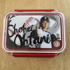 大谷翔平 北海道日本ハムファイターズ 駅弁、球場弁当の空き容器です。のサムネイル