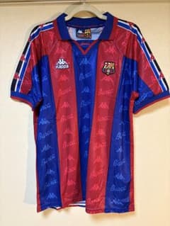 FC Barcelona 97 ジャージ 赤青 Kappa - メルカリ