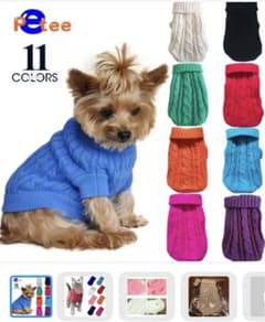 犬 猫用 ニットセーター XSのサムネイル