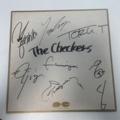 The Checkers サイン色紙 The Checkers サイン色紙 - メルカリ