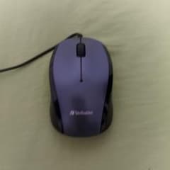 Verbatim 有線マウス MUSYBL2V1 本体のサムネイル