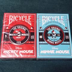 Bicycle ミッキー＆ミニー トランプセット