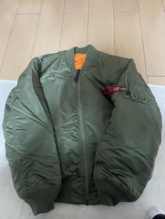 ALPHA INDUSTRIES MA-1ジャケット オリーブグリーンのサムネイル