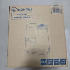 IRIS OHYAMA 加熱式加湿器 KSHM-260RA-Wのサムネイル