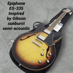 Epiphone ES-335 IG セミアコ サンバースト 美品 Epiphone ES-335 IG セミアコ サンバースト 美品 - メルカリ
