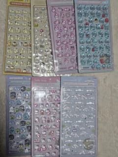 キャラクターシール 6枚セットのサムネイル