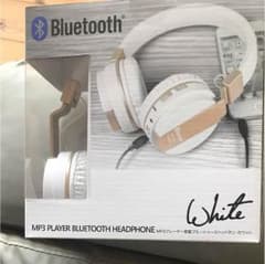 Bluetoothヘッドホン ホワイトのサムネイル