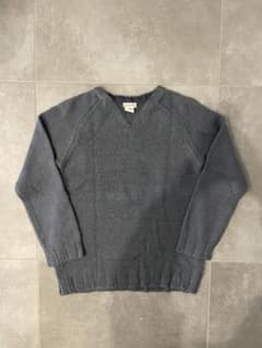 DRIES VAN NOTEN ライカ期 ウールアルパカローゲージニットセーター DRIES VAN NOTEN ライカ期 ウールアルパカローゲージニットセーター