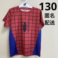 [중고] 130cm MARVEL 스파이더 맨 T 셔츠
