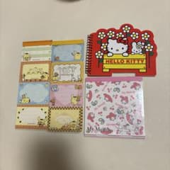 サンリオ　ポムポムプリン　キティ　マイメロ　メモ帳セットのサムネイル