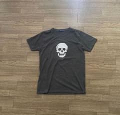 00s archive スカル Tシャツ y2k cityboy 短丈のサムネイル