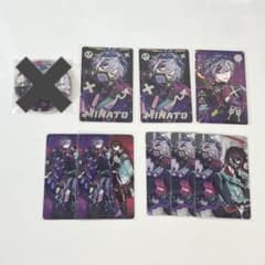 にじさんじ 不破湊 三枝明那Stun Mode チェキ風カード 缶バッジ レア