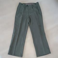 メンズ スラックス オリーブグリーン ボタンフライvintageのサムネイル