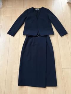 NATURAL BEAUTY BASIC セットアップ スーツ ネイビー L - メルカリ