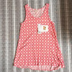 新品】ユニクロオーラカイリーノースリーブチュニック/XL LL/花柄