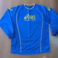 asics FOOTBALL GEAR 長袖プラクティスシャツ160のサムネイル