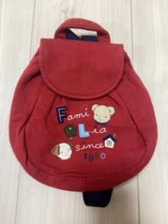 familiar キッズ リュック レッドのサムネイル