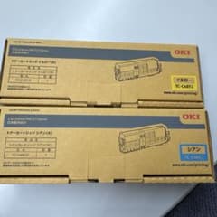 OKI 大容量トナーカートリッジ イエロー シアンセット - メルカリ