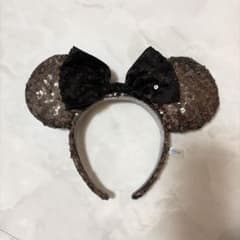 ディズニー カチューシャ スパンコール ブラックのサムネイル