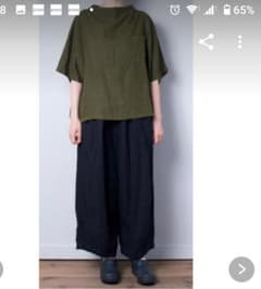 ネストローブリネンボトルネックポケットブラウスのサムネイル