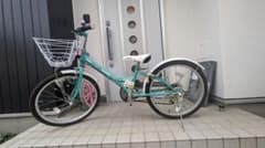 【群馬　手渡限定】サイクルベースあさひ　子供用自転車 22インチ6段 USEDのサムネイル