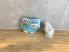 ハチワレ　たべものいっぱいマスコットのサムネイル