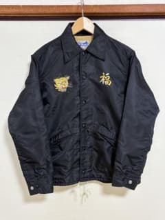 BEAMS ビームス テイラー東洋 コーチジャケット ベトナムジャン ブラック